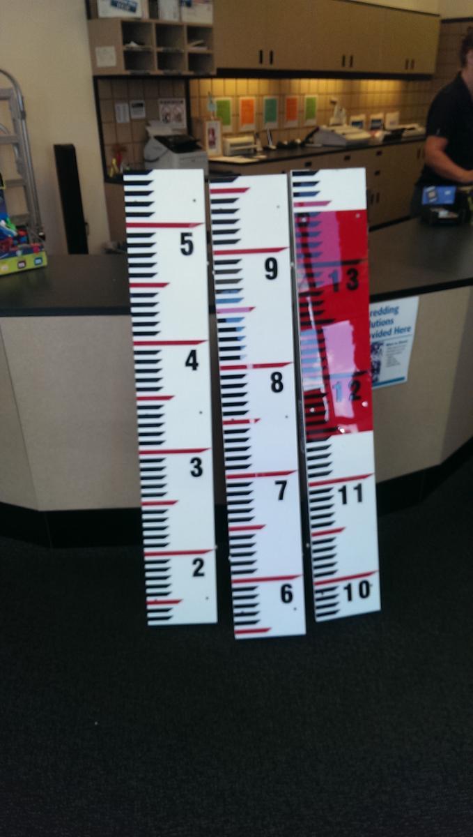 Staff Gauges Custom Staff Gauges